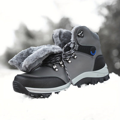 Braylen | Herren Winterstiefel Outdoor Schnürer mit Warmfutter & rutschfester Sohle