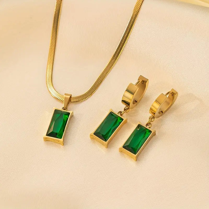Serafina® | Schmuckset Iselotte Verdain Gold