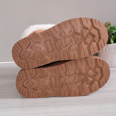 Matilda | Damen Winterstiefel mit Wärmender Thermofütterung & Rutschfester Plateausohle