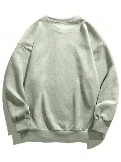 Nicholson – Lässiges Langarm Hemd Mit Rundhalsausschnitt