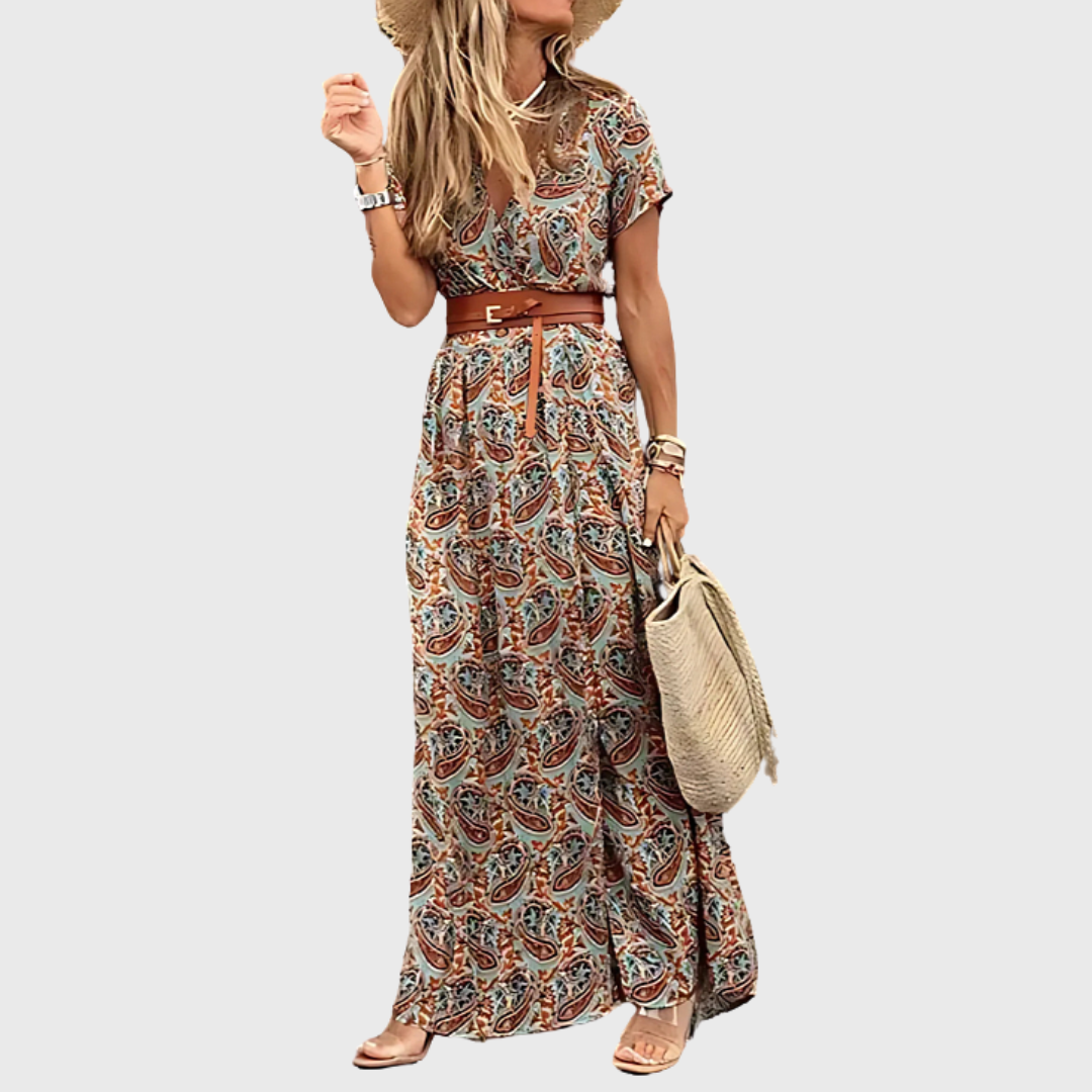 Brooklyn | Kleid mit Detailstoff