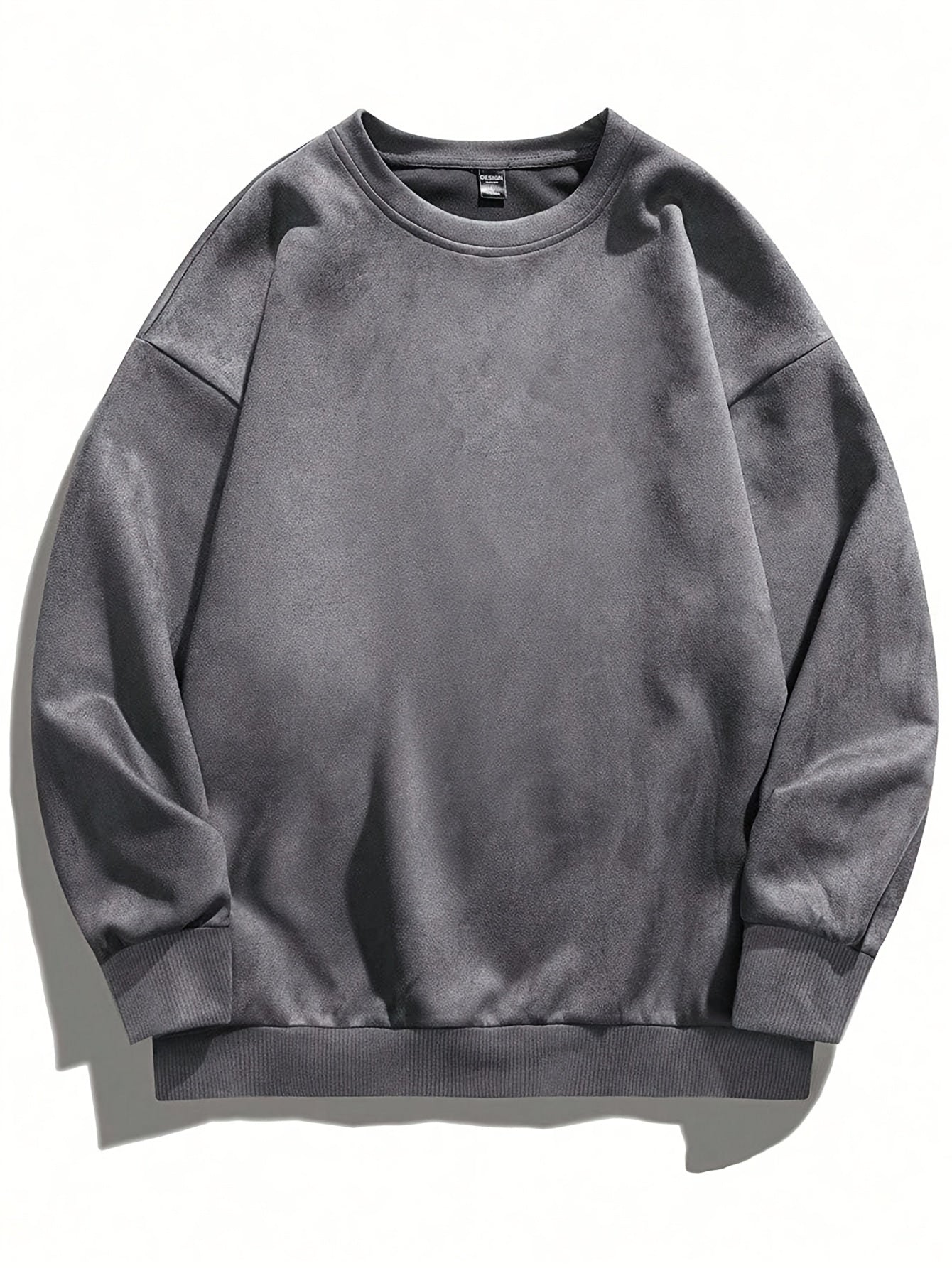 Nicholson – Lässiges Langarm Hemd Mit Rundhalsausschnitt