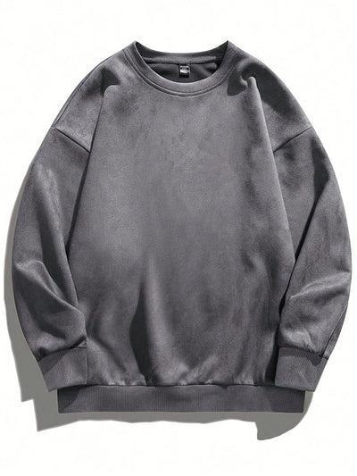 Nicholson – Lässiges Langarm Hemd Mit Rundhalsausschnitt