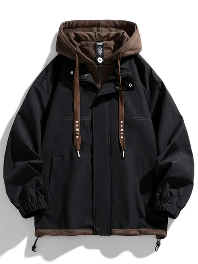 Carson – Lässige Kapuzen Jacke Mit Tasche