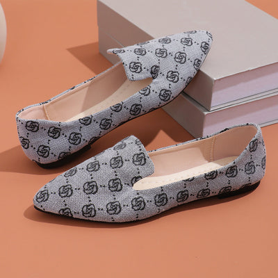 RoseaWalk™ – Elegante Canvas Loafers mit Spitze für Damen