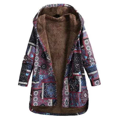 Elenora® | Fleecegefütterte Kapuzenjacke
