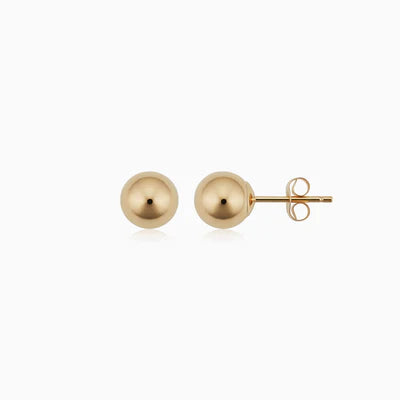Ball™ | Goldene Ohrstecker