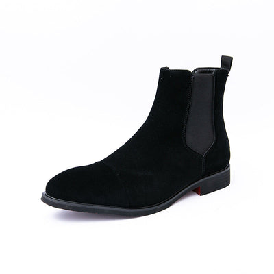 Faringdon | Herren Chelsea Stiefeletten Sleek Fit mit Cap-Toe & elastischen Seiteneinsätzen