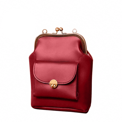 Vintage Kussverschluss Tasche - Retro Chic Essentiell