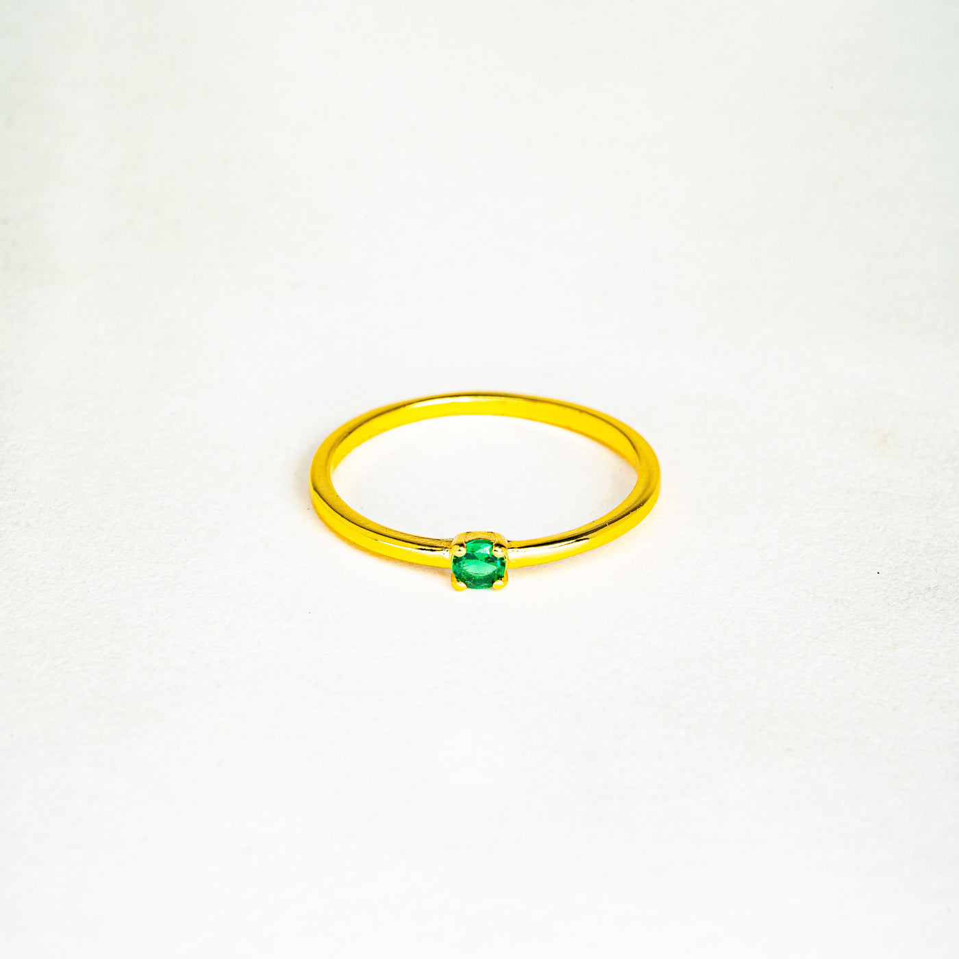 Strahlender Smaragd Edelstein