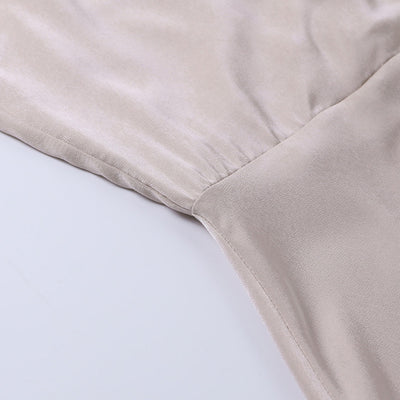 Sahari – Elegantes Midi-Kleid mit Rückenausschnitt