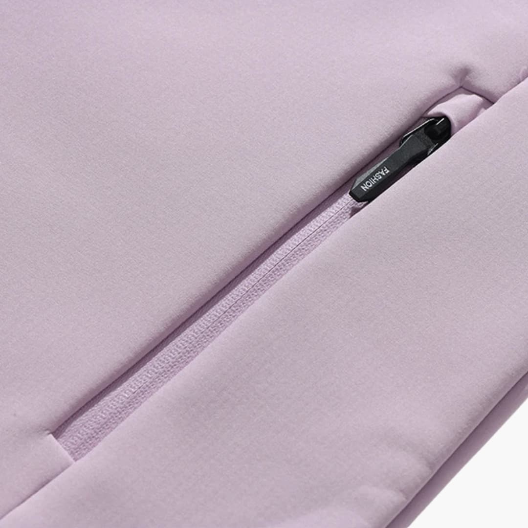 Damen Softshelljacke mit Kapuze und Reißverschluss