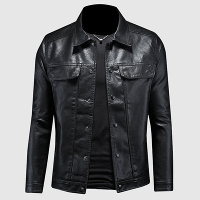 Herren Premium Bikerjacke | Lässig