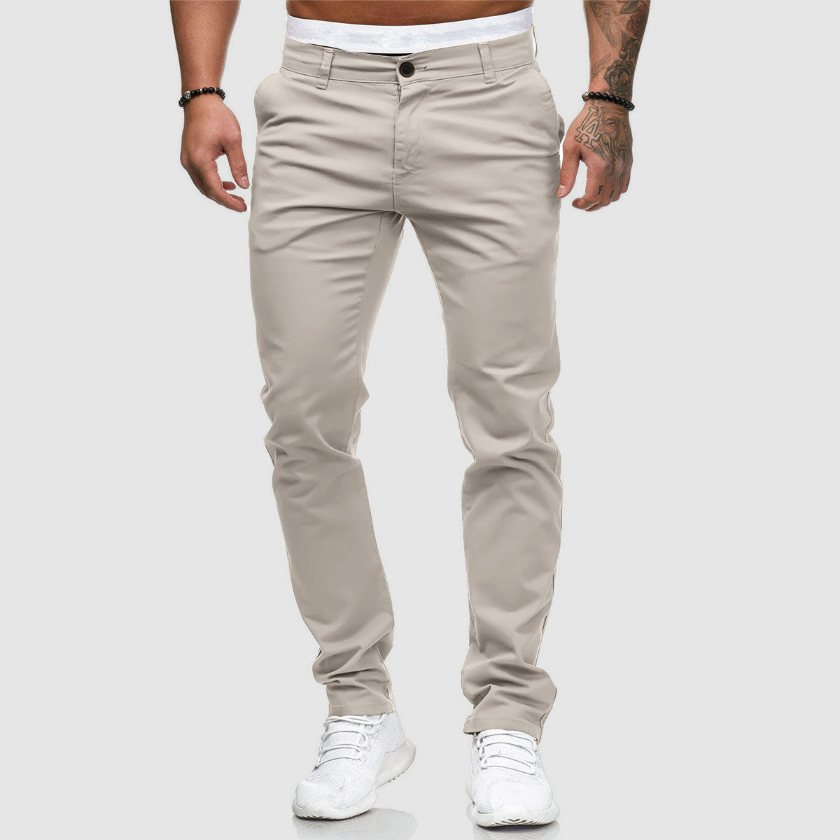 Sahari – Slim Fit Hose mit Stretchkomfort
