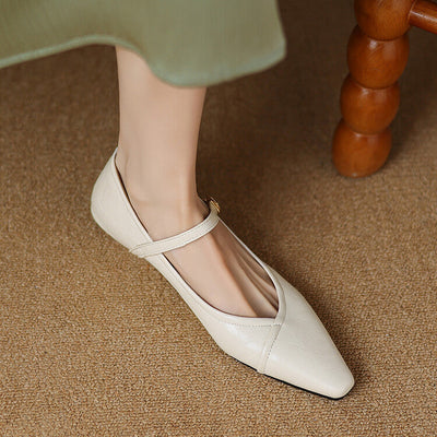 Zoë | Eliza Flache Sandalen