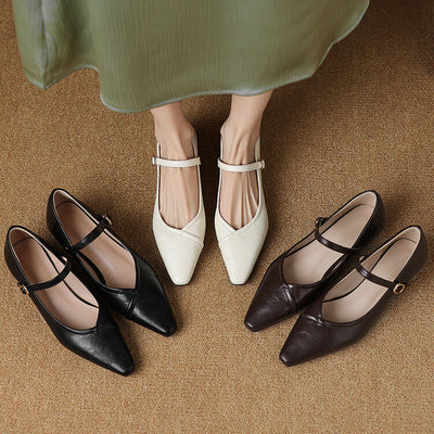 Zoë | Eliza Flache Sandalen