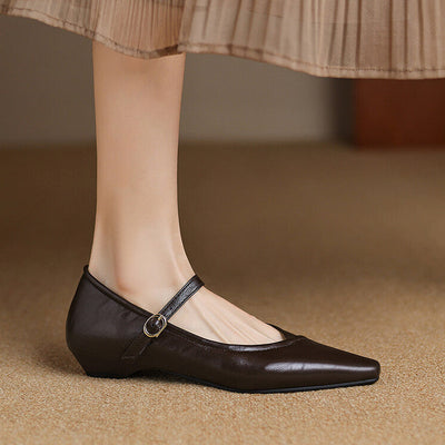 Zoë | Eliza Flache Sandalen