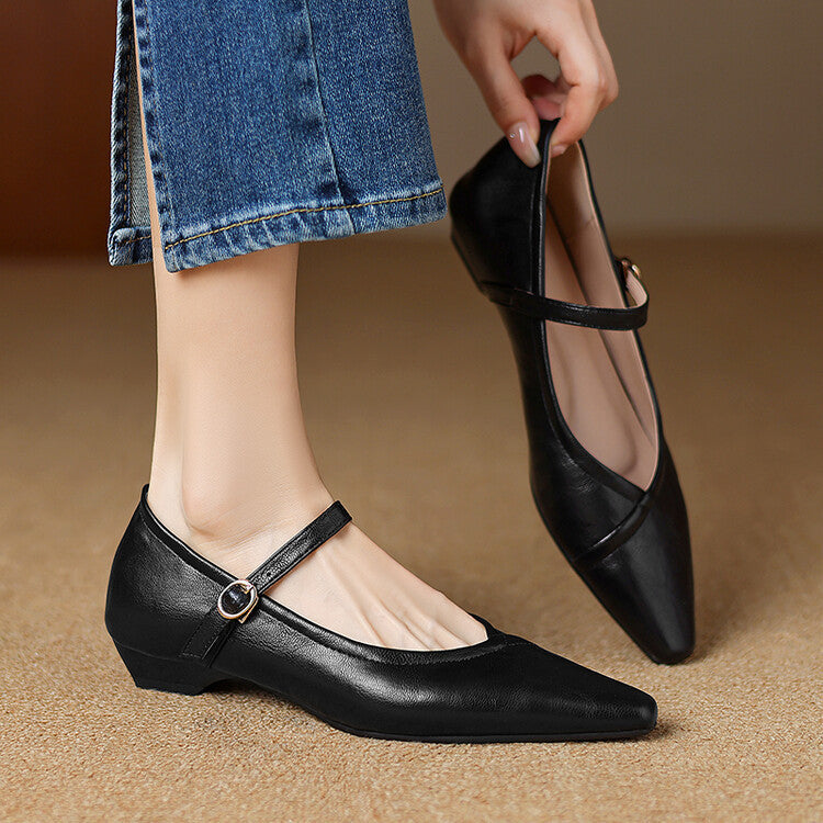 Zoë | Eliza Flache Sandalen