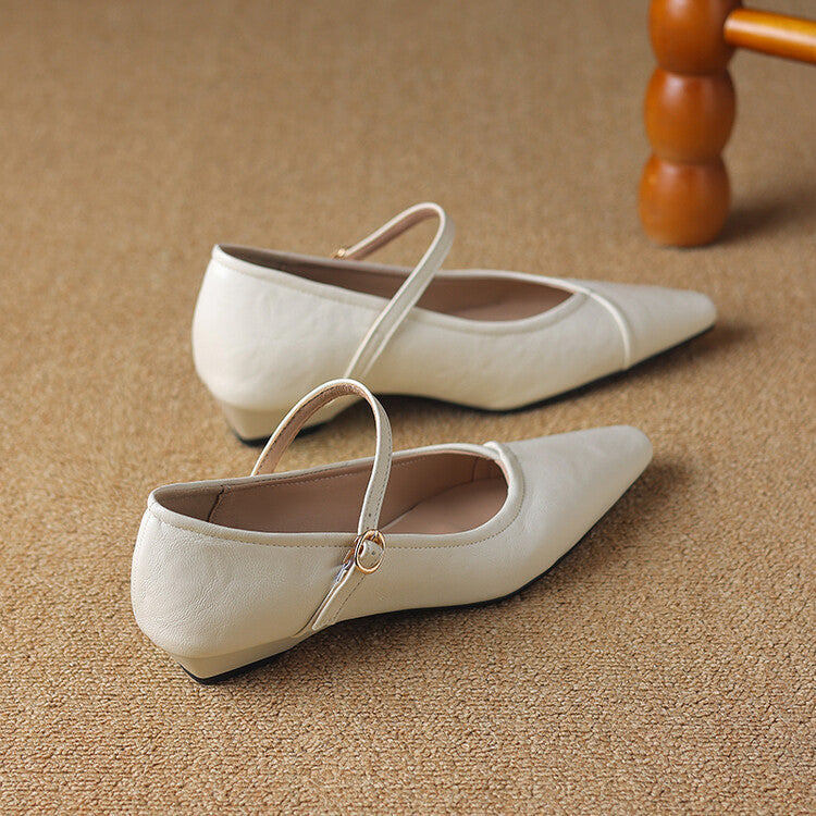 Zoë | Eliza Flache Sandalen