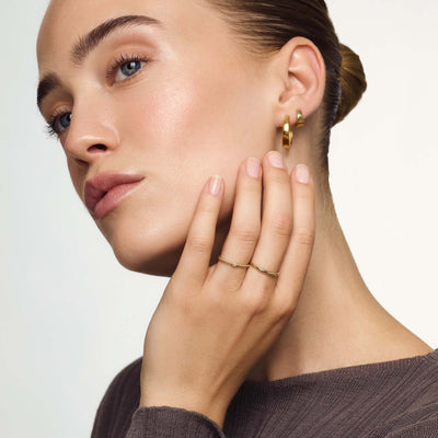 Schlanker Kuppelring | Gold