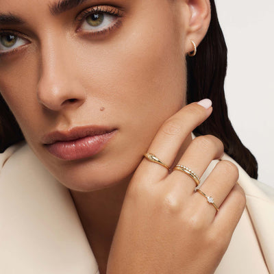 Dome™ | Gold-Diamantring