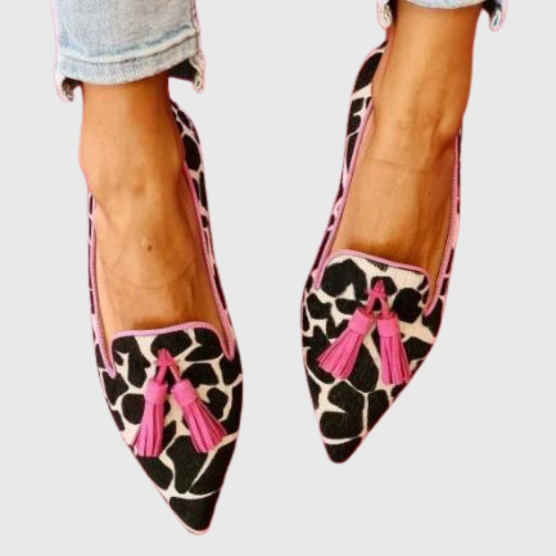 Emma | Loafers mit Pompon-Detail