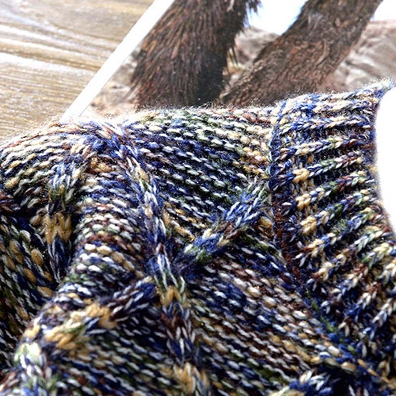 Pullover Herren Rundhals Bunt | Strick & Gemustert