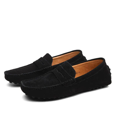 Loafers aus Wildleder im Italienischen Stil