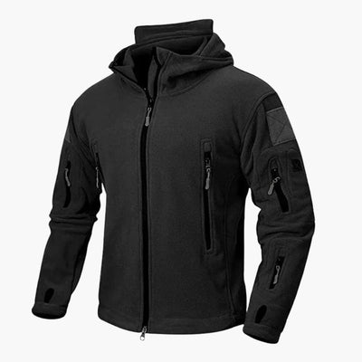 Herren Fleecejacke mit Reißverschlusstaschen