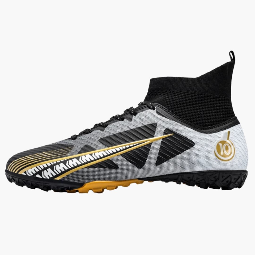 Herren Fußballschuhe mit Struktur-Oberfläche und Schnürung