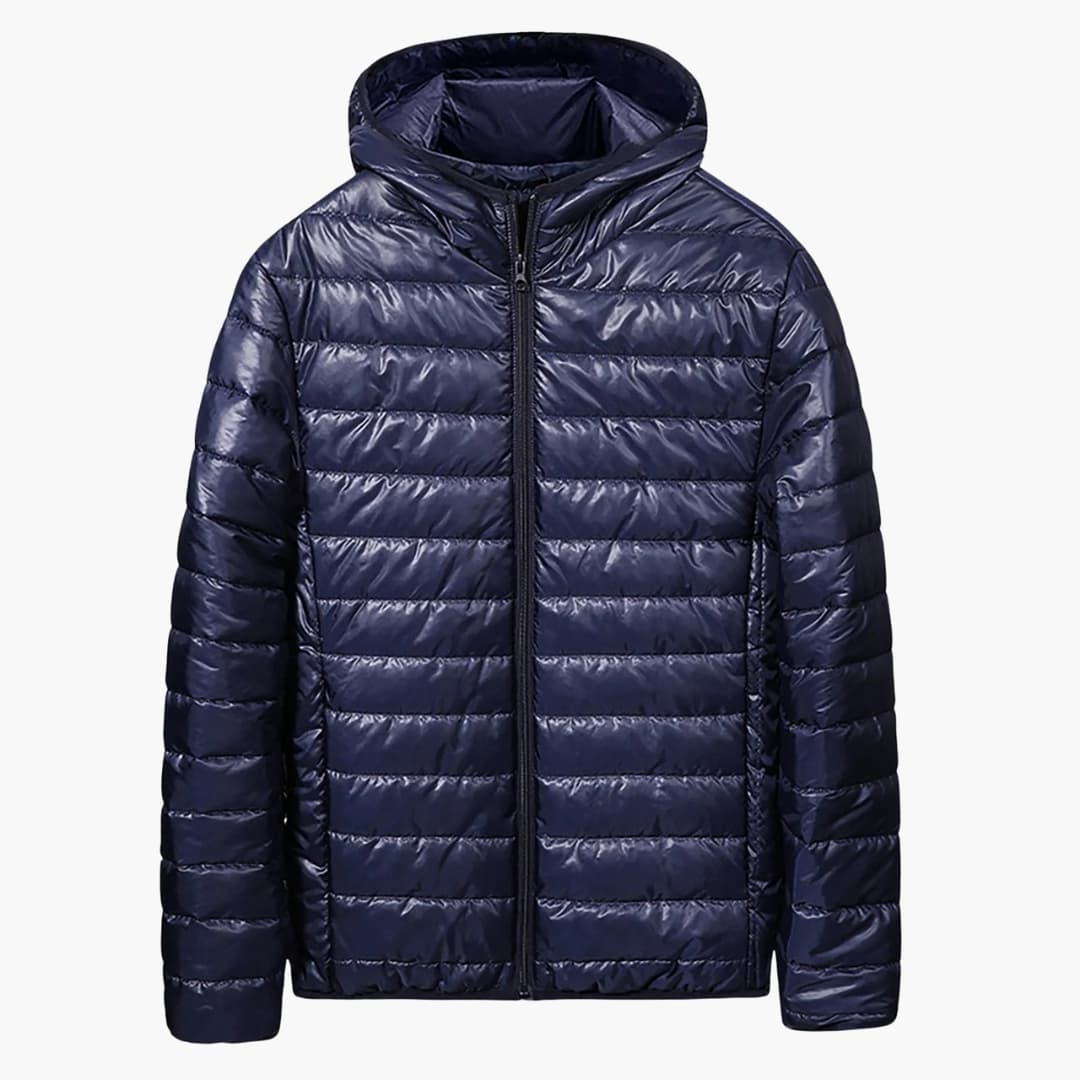 Herren Jacke mit Reißverschluss und Kapuze