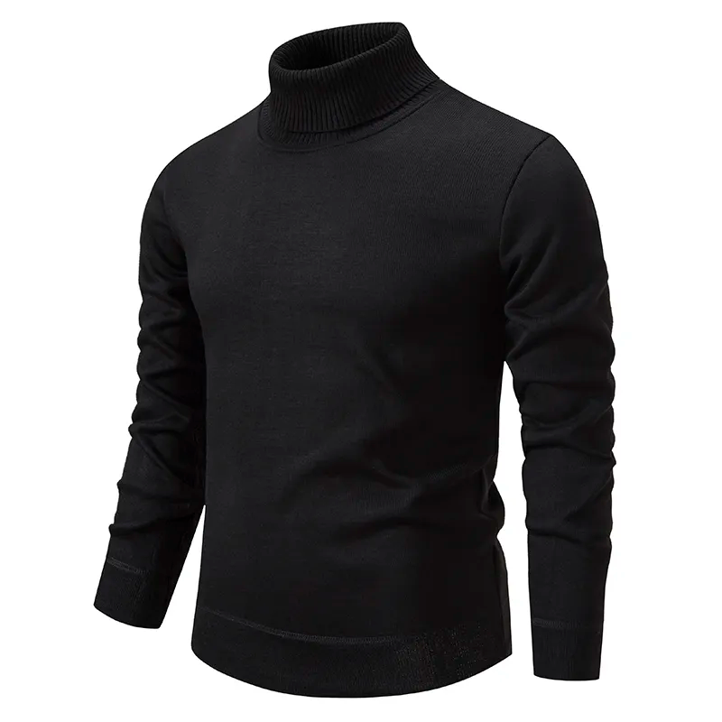 Herren-Rollkragenpullover – klassisches Design