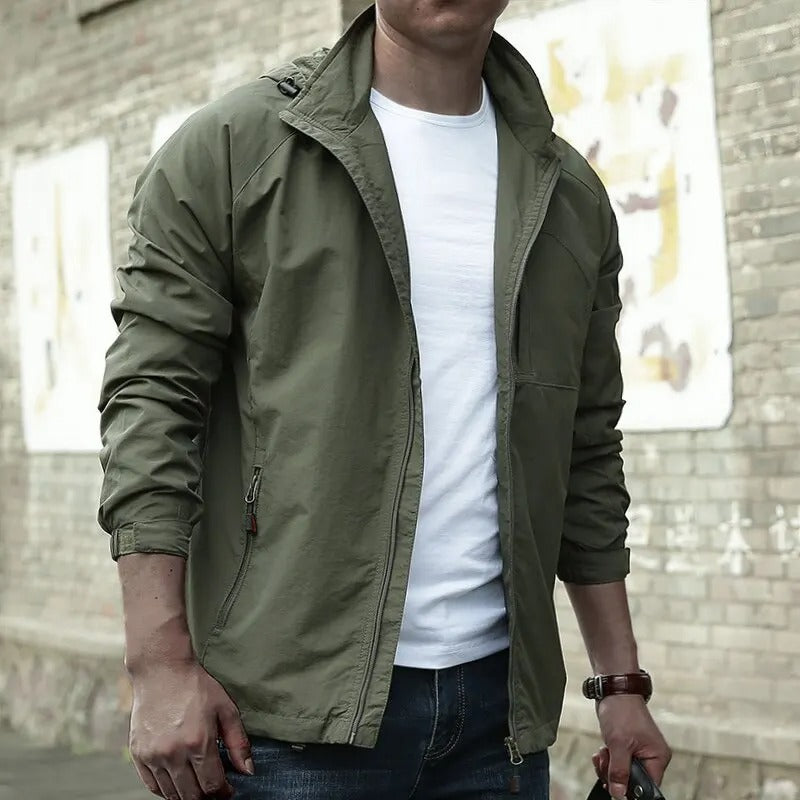 Herren Cargojacke Mit Wetterfestem Design