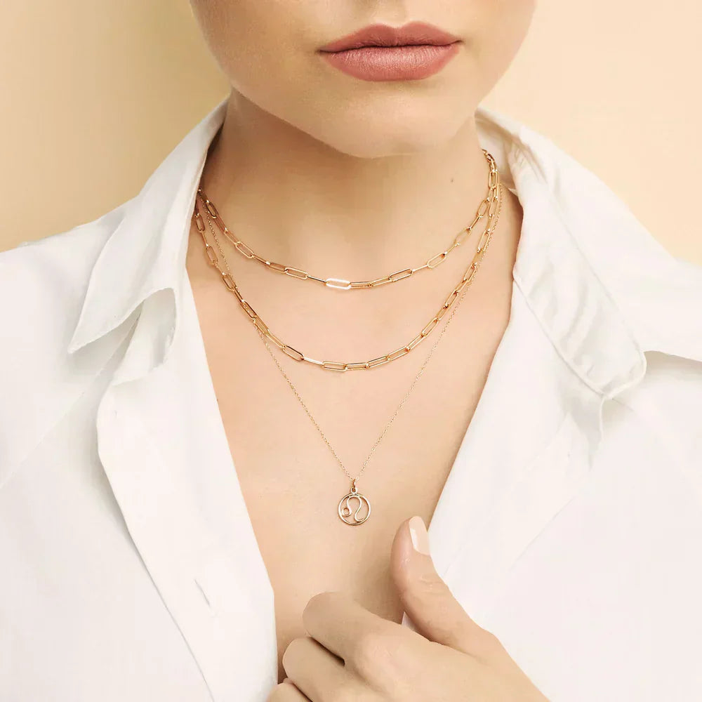 Zodia™ | Goldenes Sternzeichen-Halsband
