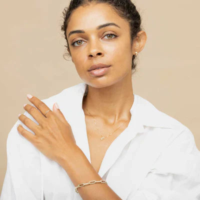 Liebesbrief Anfangsbuchstaben Halskette | Gold