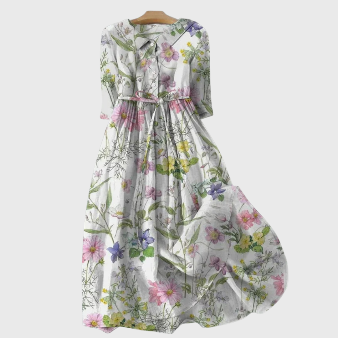 Azalea | Kleid mit Blumen-Print