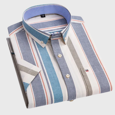 Micah | Hemd mit Streifen-Detail