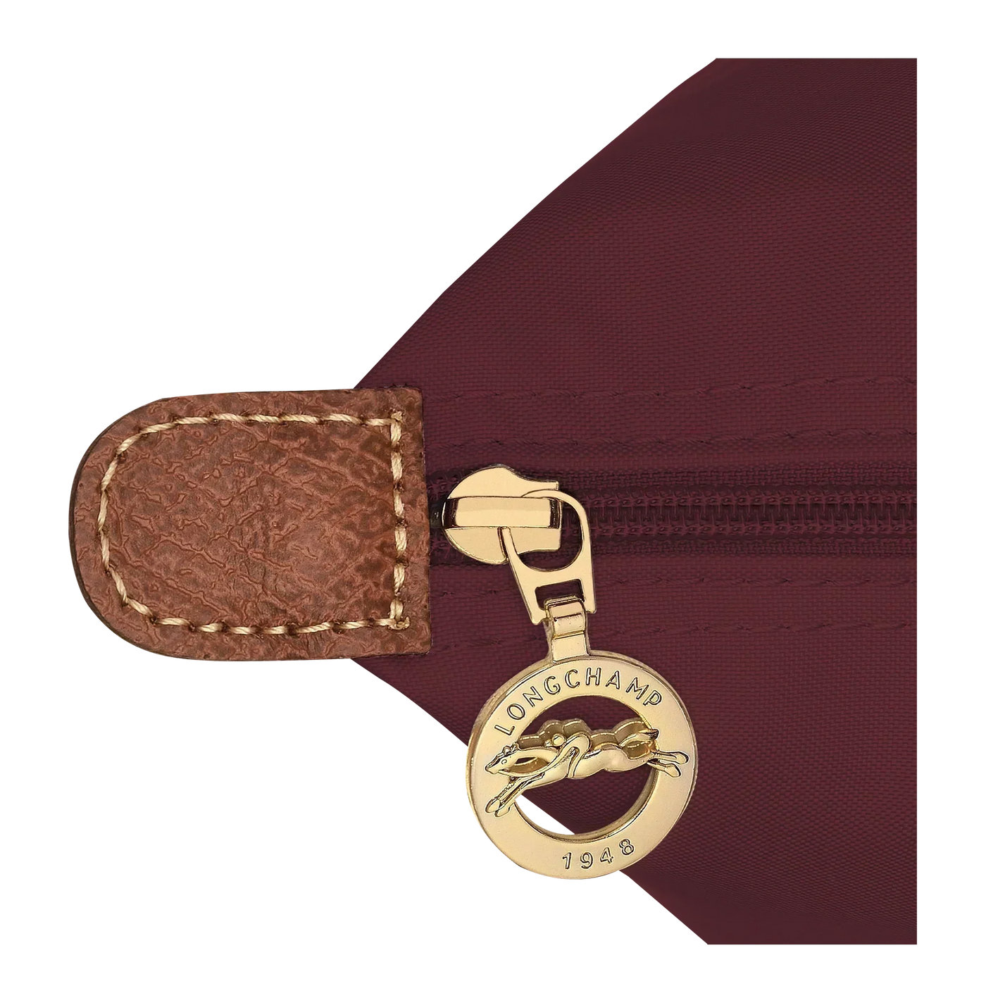 Armella® | Große Le Pliage Tasche, Burgunder