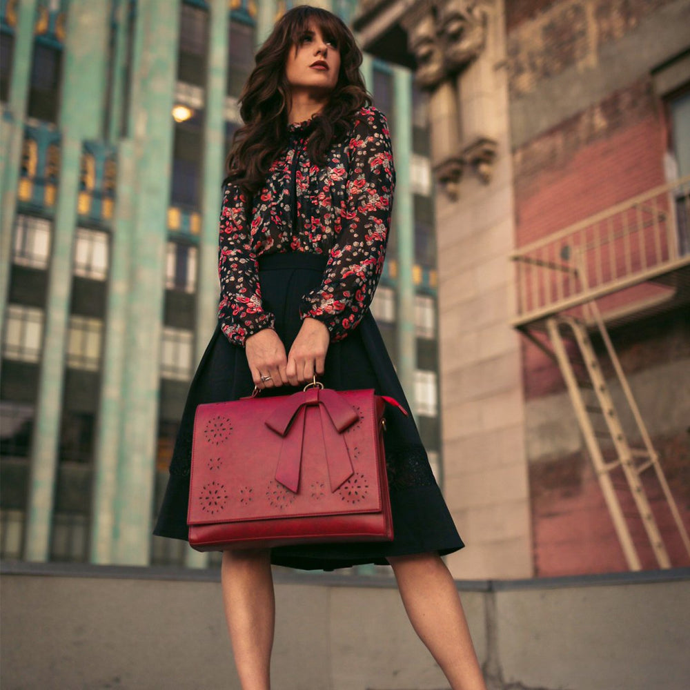 Elegante Schleifen-Tasche