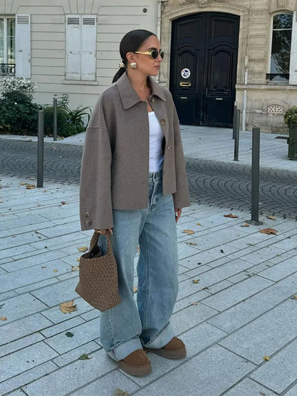 Vielseitige Damen-Freizeitjacke – lockere Passform, perfekt für jeden Anlass
