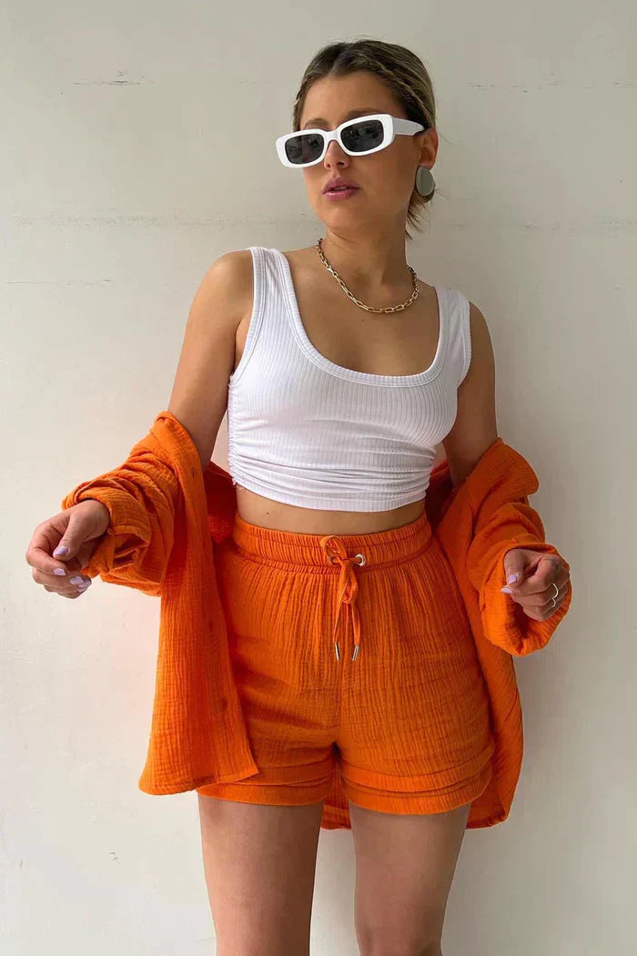 Lin | Lässiges passendes Set