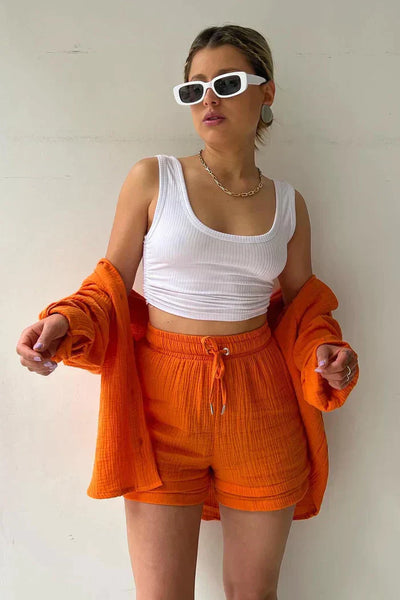 Lin | Lässiges passendes Set