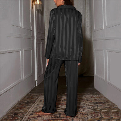 Sahari – Elegantes Seiden-Pyjama-Set für Damen