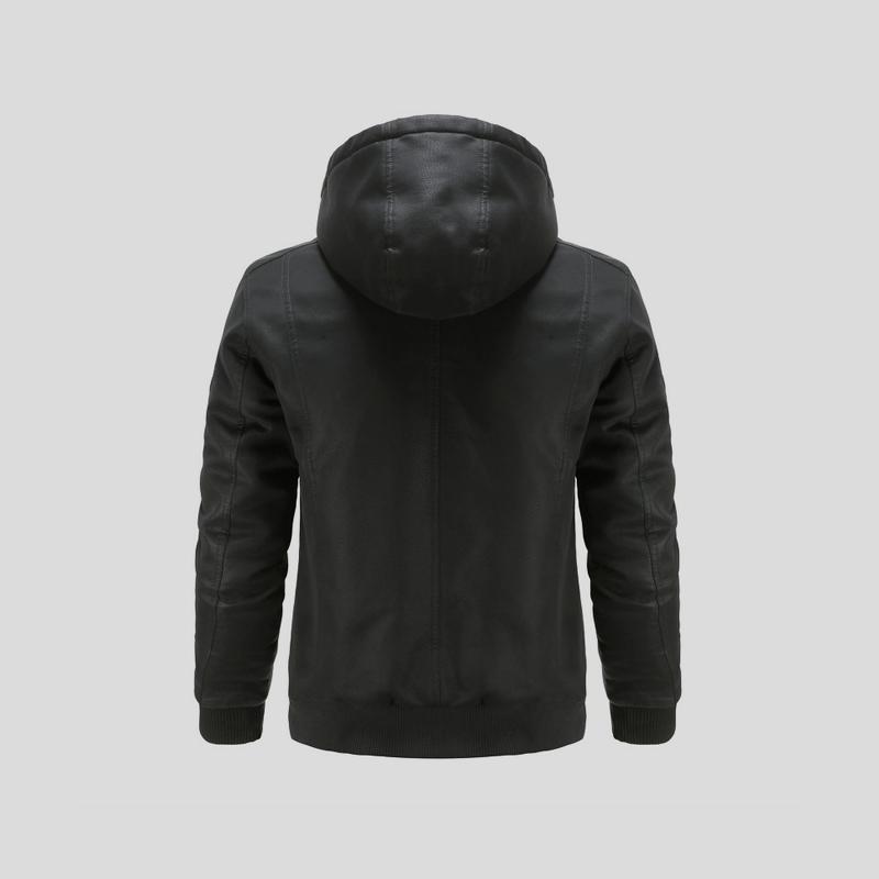 Gottlieb® | Kapuzenlederjacke