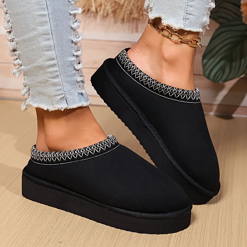 Martina – Damen Hausschuhe Mules mit Weichem Komfort, Atmungsaktivem Design & Rutschfester Sohle