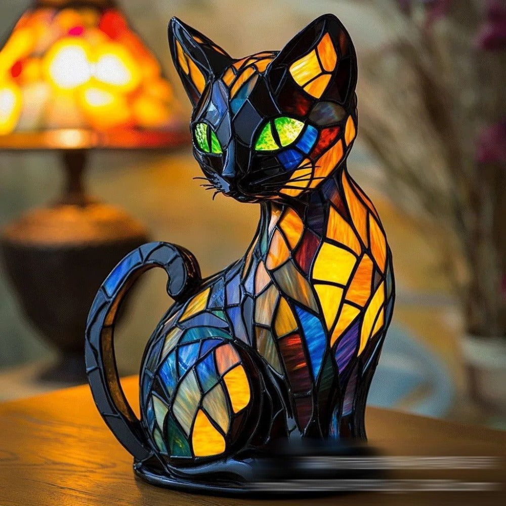 Katze Eleganz Lampe