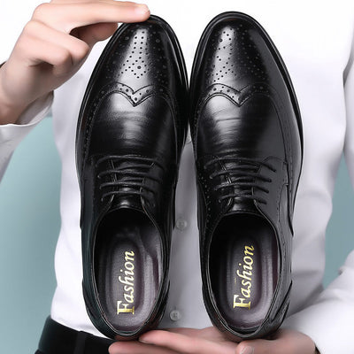Herren Elegante Schnürschuhe Für Formelle Anlässe