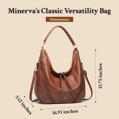 Minervas klassische Vielseitigkeit | Vintage Tasche
