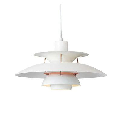 Moderne LED-Hängelampe in Farbenfrohem Metalldesign für Esstisch und Wohnbereiche – Energiesparend, E27 Fassung