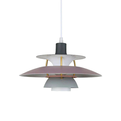 Moderne LED-Hängelampe in Farbenfrohem Metalldesign für Esstisch und Wohnbereiche – Energiesparend, E27 Fassung